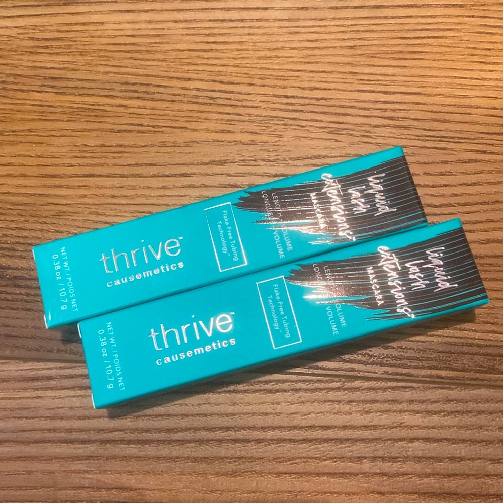 2 Thrive Causemetics .38 oz. Brynn Liquid Lash Mascaras